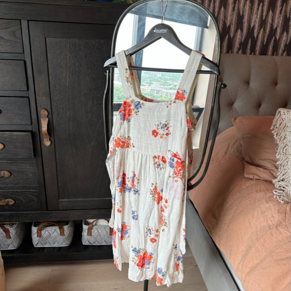 Anthropologie floral dress